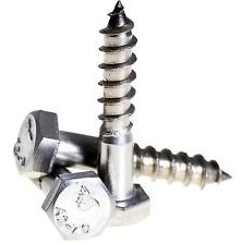 COACH SCREW SS316 M12 X 75 